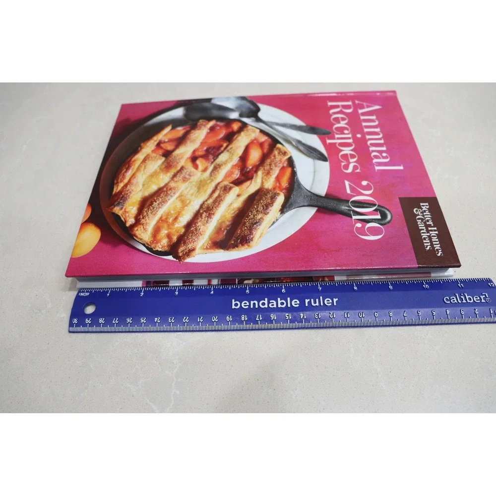Better Homes & Gardens Annual Recipes 2019 Hardcover Cookbook 250+ Recipes